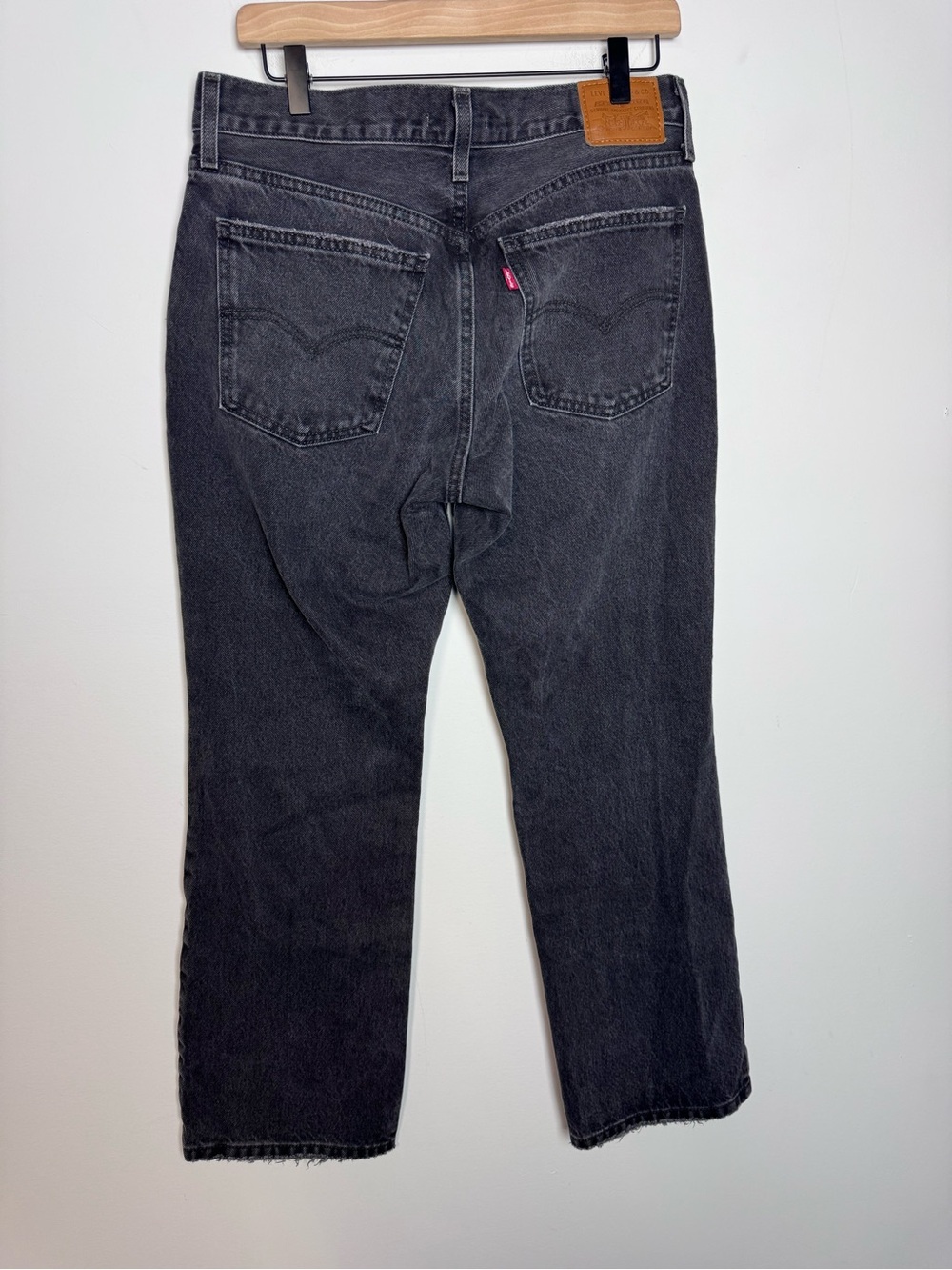 Levi’s Premium Middy Bootcut Ankle Jeans Play My Game Black Size 29 x 27 - Picture 4 of 8